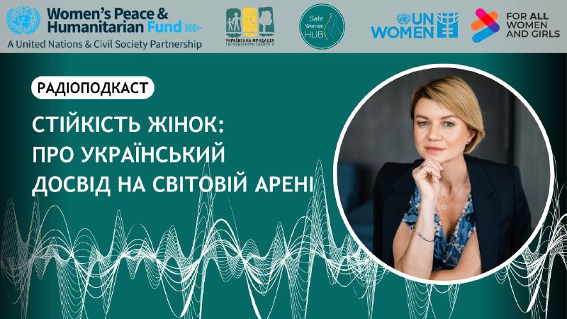 Стійкість жінок: радіоподкаст про український досвід на світовій арені